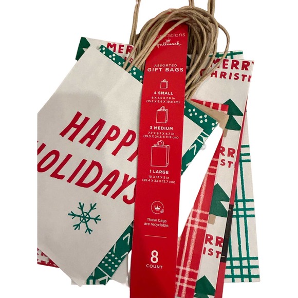 Bundle of Christmas bags and small box assorted sizes - Picture 3 of 9